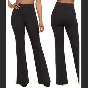 Spanx Black Flare Pont Pants